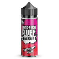 Moreish Puff Sherbet: Strawberry Laces Sherbet 0mg 100ml Shortfill E-Liquid