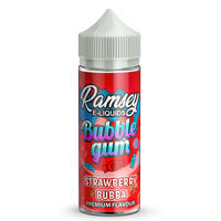Ramsey E-Liquids Bubblegum Strawberry Bubba 0mg 100ml Shortfill E-Liquid