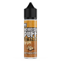 Moreish Puff Tobacco: Butterscotch Tobacco 0mg 50ml Shortfill E-Liquid