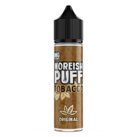Moreish Puff Tobacco: Original Tobacco 0mg 50ml Shortfill E-Liquid