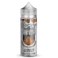 Ramsey E-Liquids Tobacco Silver 0mg 100ml Shortfill E-Liquid