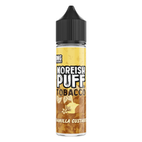 Moreish Puff Tobacco Vanilla Custard Tobacco 0mg 50ml Shortfill E-Liquid