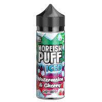 Moreish Puff Iced Watermelon & Cherry Candy Drops 0mg 100ml Shortfill E-Liquid