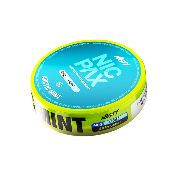 Nasty Nic Pax Arctic Mint Nicotine Pouches