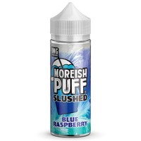 Moreish Puff Slushed Blue Raspberry 0mg 100ml Shortfill E-Liquid