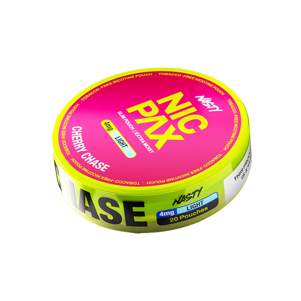 Nasty Nic Pax Cherry Chase Nicotine Pouches