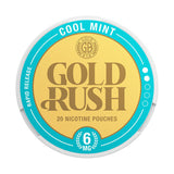 Gold Rush Cool Mint Nicotine Pouches - 6mg