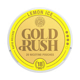 Gold Rush Lemon Ice Nicotine Pouches - 18mg