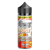 Ramsey Pod Juice Blood Orange Citrus Guava 0mg 100ml Short Fill E-Liquid - Non Price Marked
