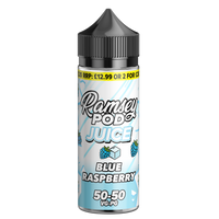 Ramsey Pod Juice Blue Raspberry Ice 0mg 100ml Short Fill E-Liquid - Non Price Marked
