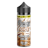 Ramsey Pod Juice Cookies 'N Cream 0mg 100ml Short Fill E-Liquid - Non Price Marked