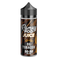 OG Tobacco E-Liquid by Ramsey E-Liquids - Short Fills UK