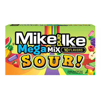 Mike and Ike Sour Mega Mix Theatre Box 5oz (141g) - 12 Packs