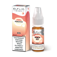 Elfliq Official Elf Bar Nic Salt 10ml Peach Ice 10mg