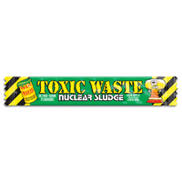 Toxic Waste Nuclear Sludge Chew Bar Green Apple 0.7oz (20g) - 50ct - 50 PACKS