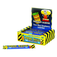 Toxic Waste Nuclear Sludge Chew Bar Sour Blue Raspberry (50 Pack)