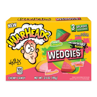 Warheads Wedgies Theatre Box 3.5oz (85g) 12CT